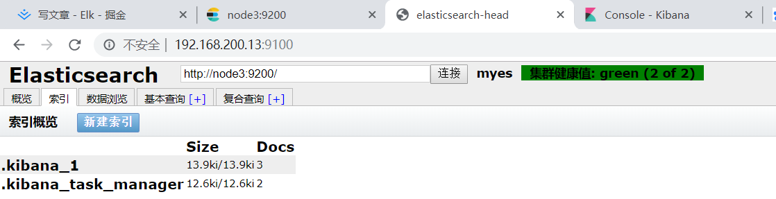 本地快速搭建你的ElasticSearch及Kibana